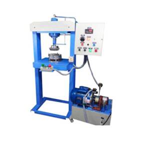 hydraulic single dia panel operated paper plate making machine